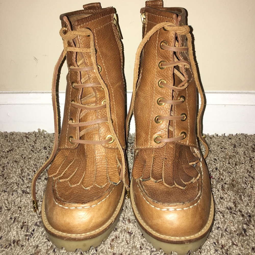 Tory Burch Wedge Ankle Shoes